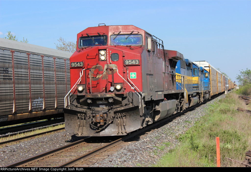 CP 9543, ICE 6215 & CITX 3170